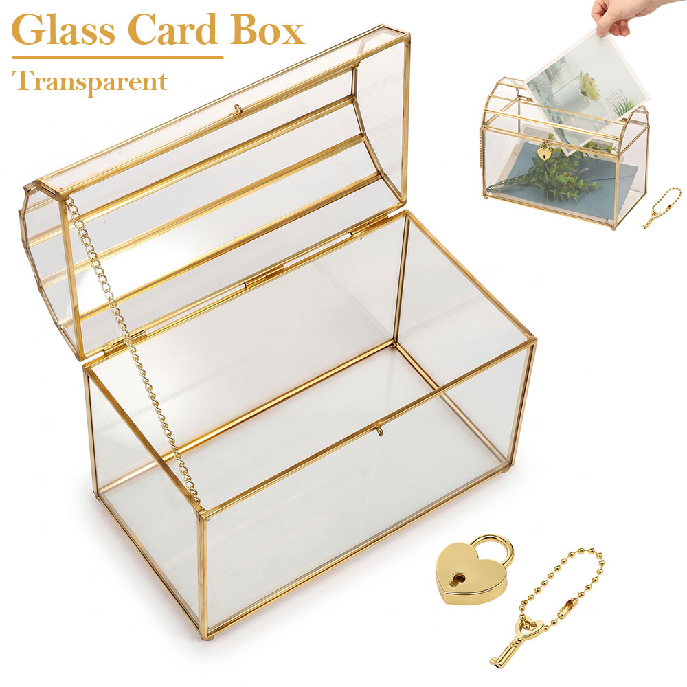 Card Index Box - Kotak Kartu Undangan Pernikahan dari Kaca,