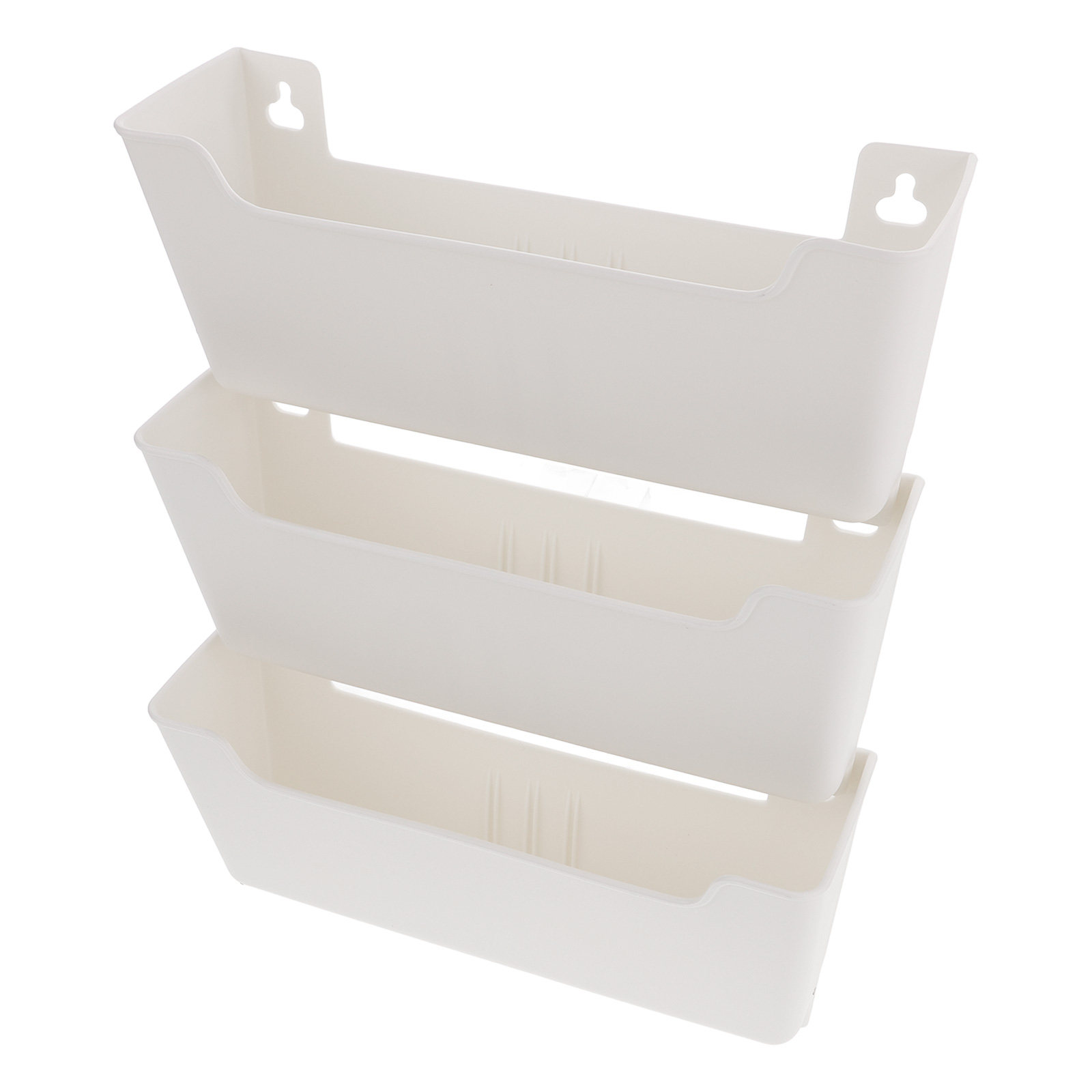 Magazine Holder Rack - 1Set Rak Penyimpanan File Dinding Transparan