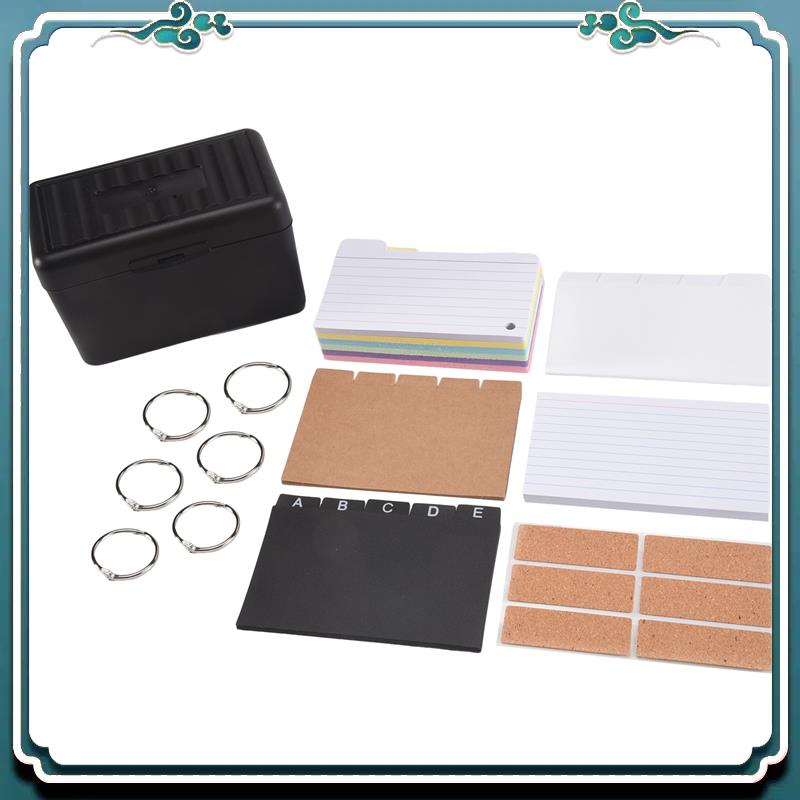 Set Tempat Kartu Indeks, Kotak - Card Index Box ulasan dan harga