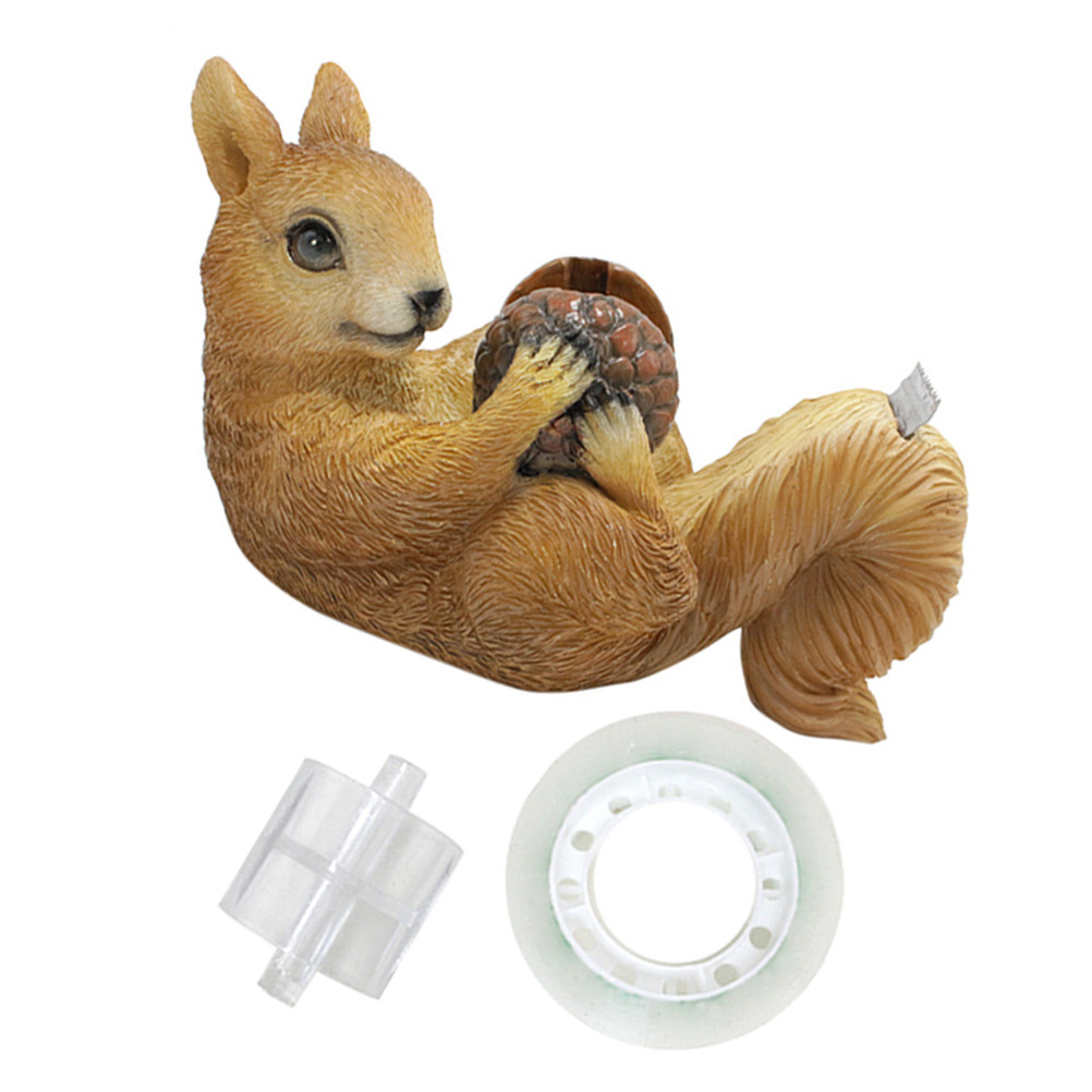 Dispenser Pita Berbentuk Tupai - Tape Dispenser Weighted ulasan dan harga