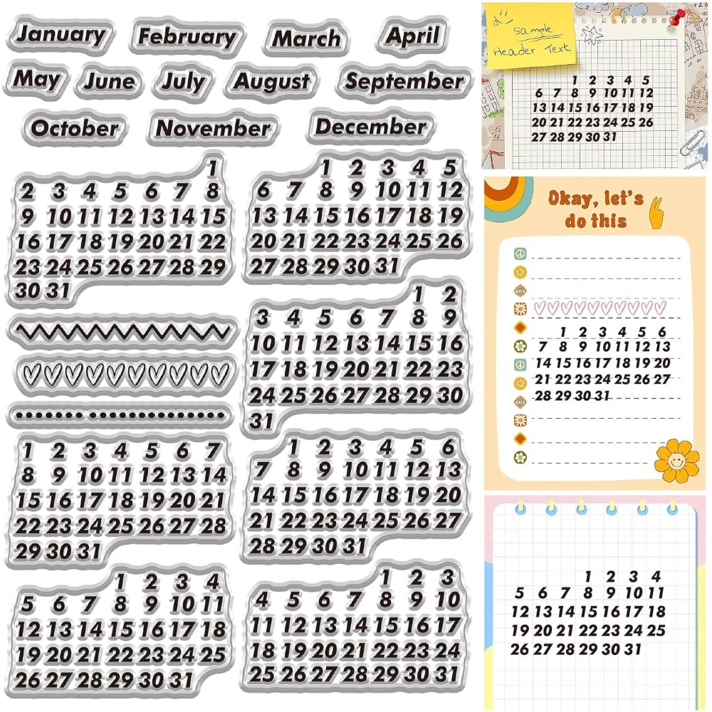 Stempel Kertas Kalender Tangga - Rubber Date Stamp ulasan dan harga