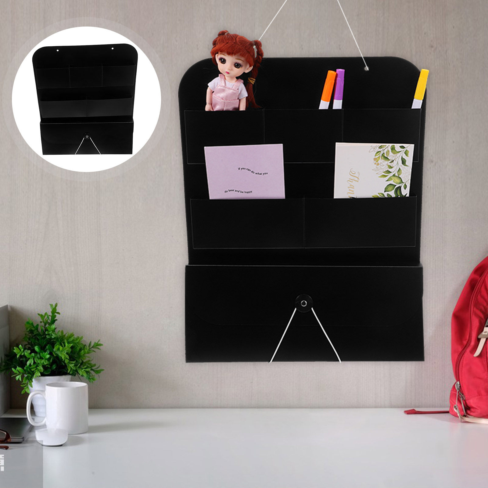Organizer File Gantung Dinding - Magazine Holder Rack ulasan dan harga
