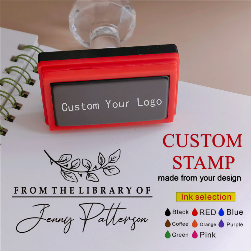 Stempel Logo Pribadi Otomatis, - Rubber Date Stamp ulasan dan harga